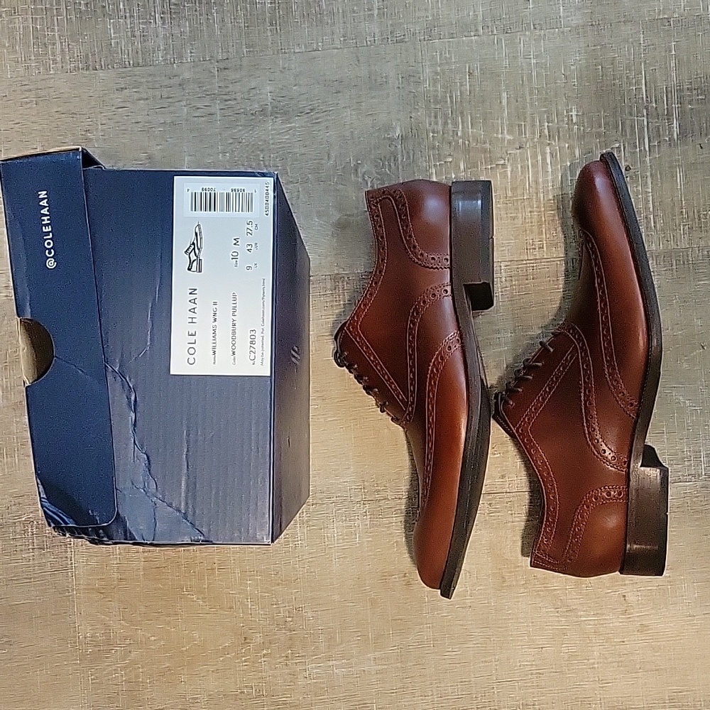 New cole haan williams wing II 10m dress shoes
